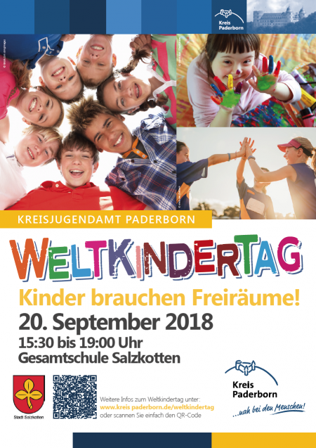 Plakat zum Weltkindertag